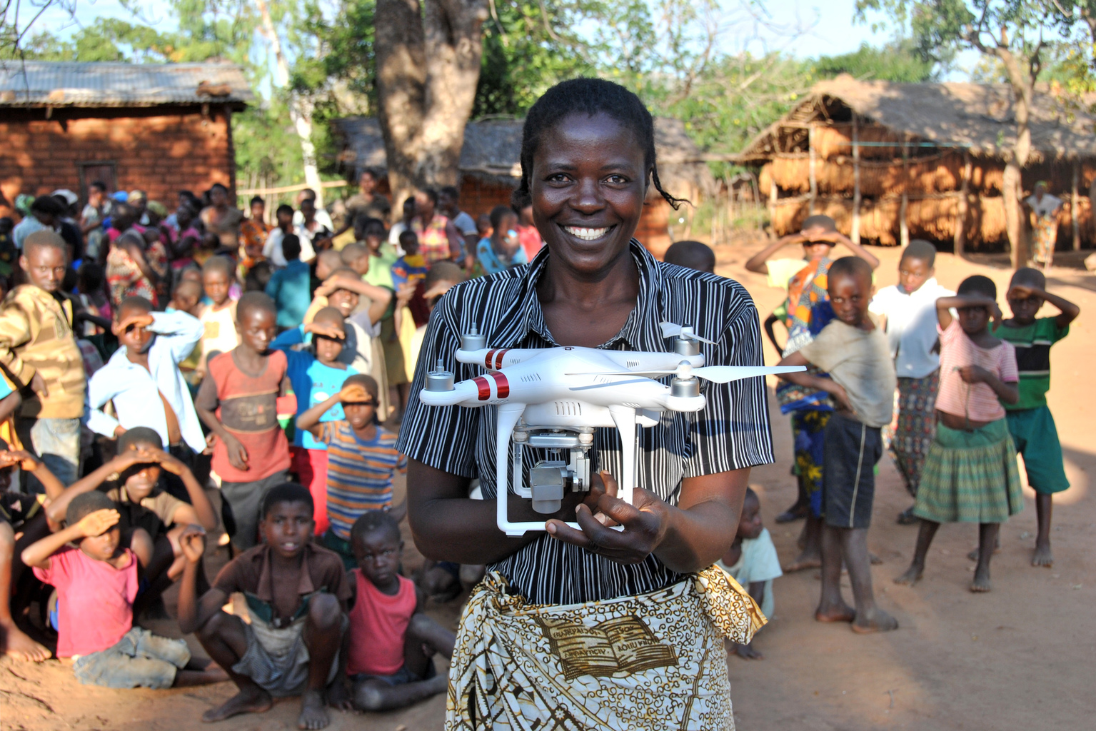 UNICEF frakter vaksiner trygt og effektivt ved hjelp av droner