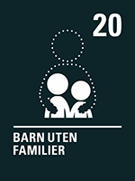 Artikkel 20 - Barn uten familier