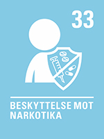 Artikkel 33 - Beskyttelse mot narkotika