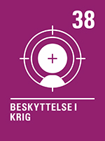 Artikkel 38 - Beskyttelse i krig