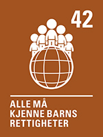 Artikkel 42 - Alle må kjenne barns rettigheter