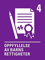 Artikkel 4 - Oppfyllelse av barns rettigheter