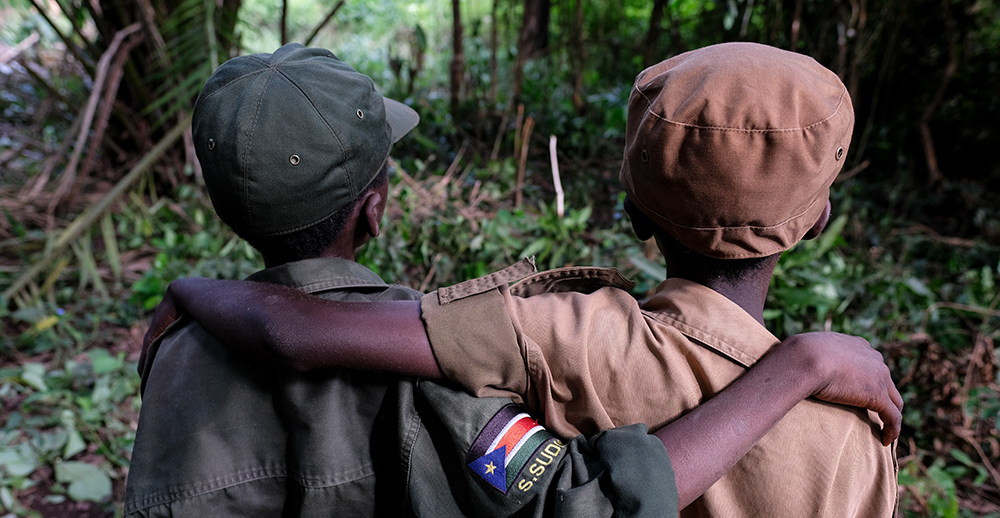 To barnesoldater i Sør-Sudan som er løslatt 2018