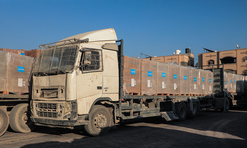 Gazafred lastebil