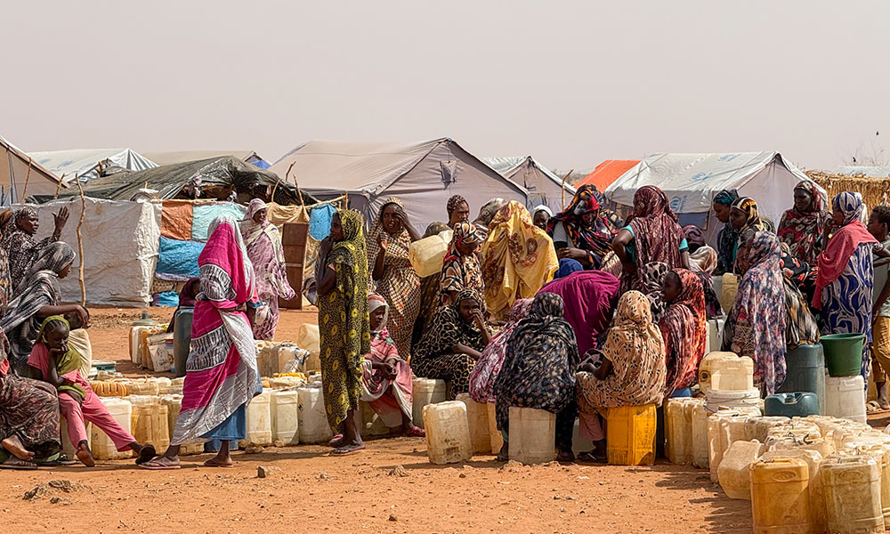 Flytningekø i Sudan