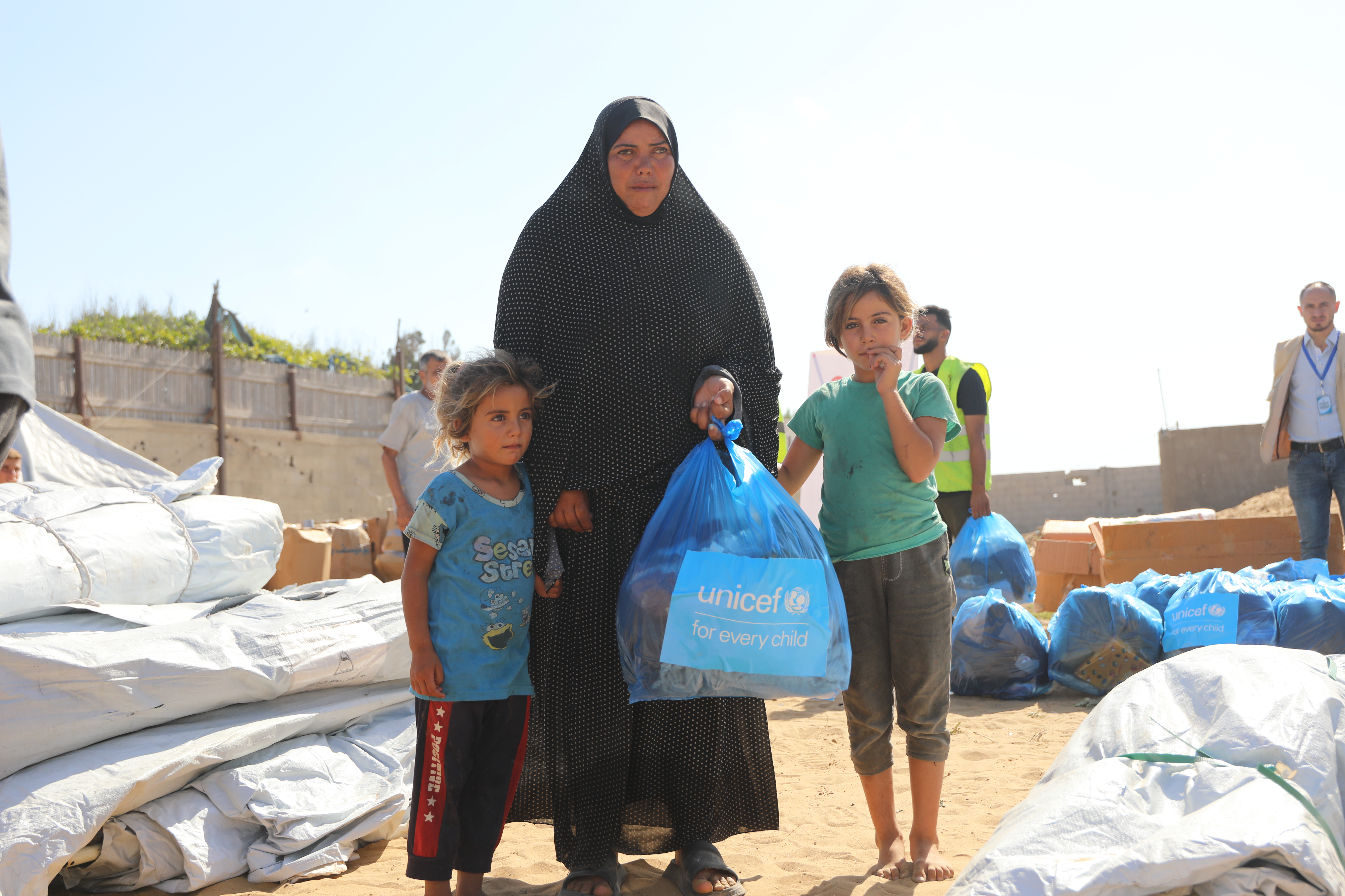 Familie har fått utstyr på Gaza