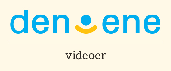 Den ene: videoer. Logo