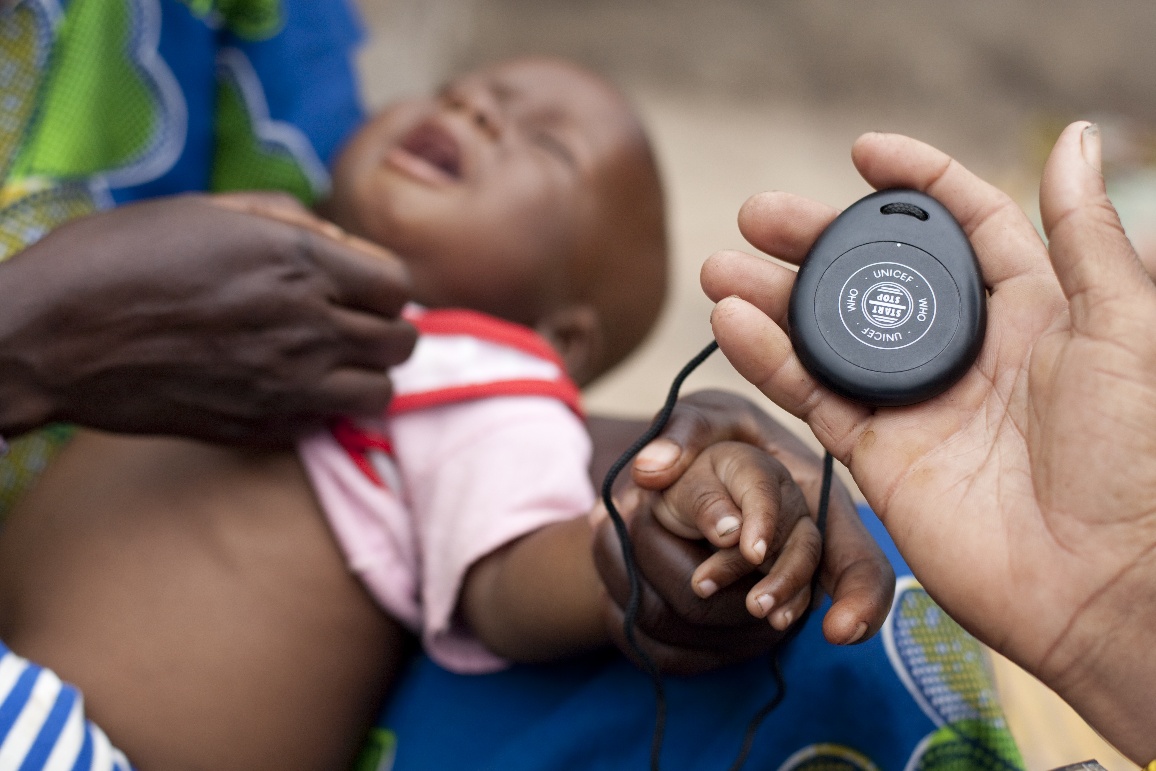 UNICEF bruker pustemålere til effektiv diagnostisering