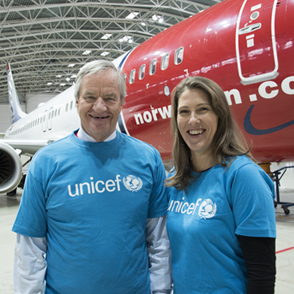 Partnerskap med UNICEF. Foto