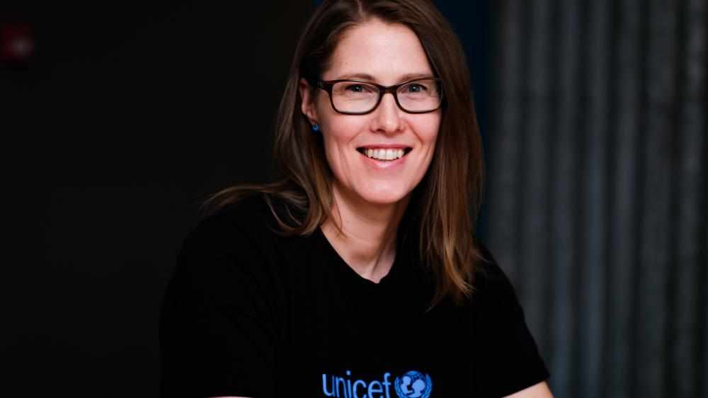 Generalsekretær Camilla Viken i UNICEF Norge