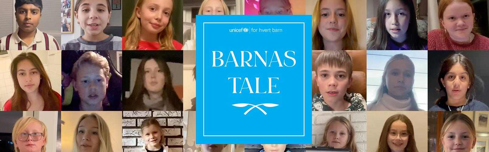 Innsendere til barnas tale 2025, samlebilde