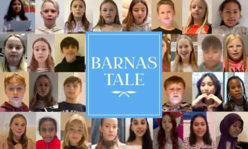 Barn og unge som har sendt inn bidrag til Barnas Tale 2024