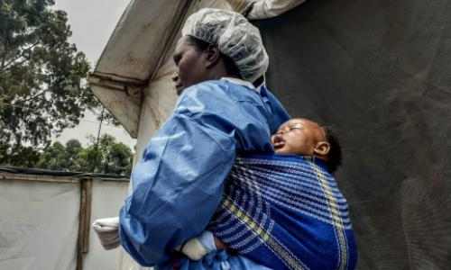 Ebola i DR Kongo mor og barn