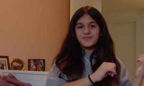 Yarin på rommet sitt i Lillestrøm