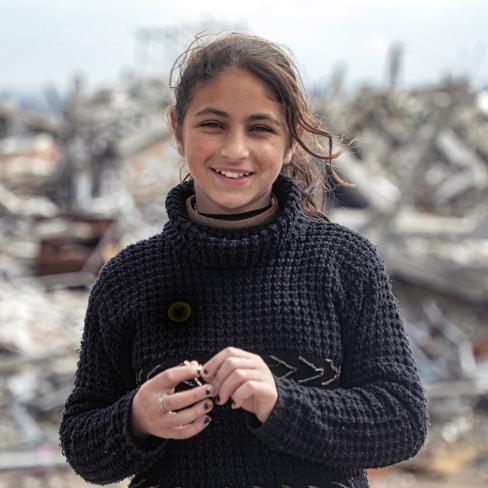 Jente i Gaza