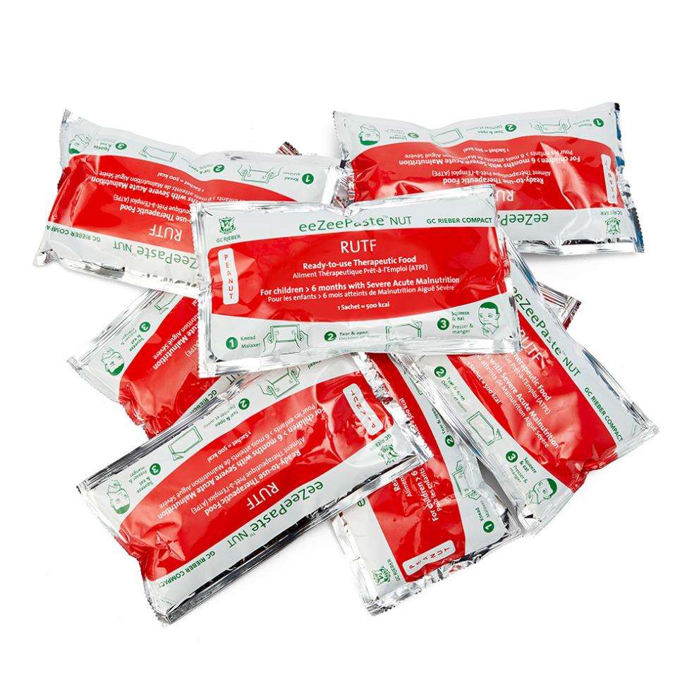 Nødmat til underernærte barn produktbilde bedrift stor 2025