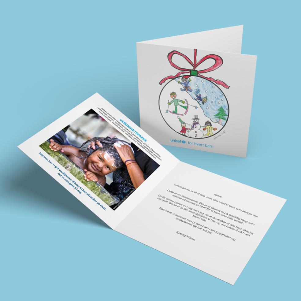 Fysisk gavebevis, verdighetspakke