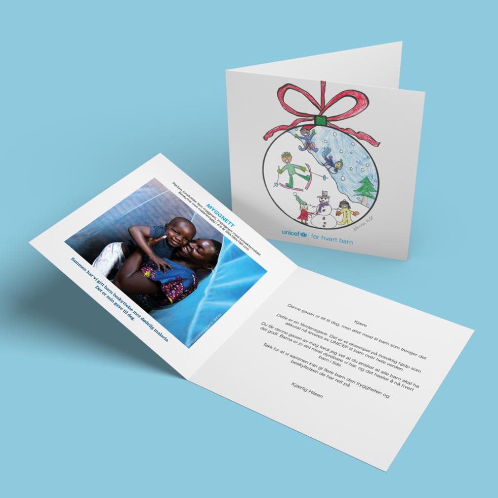 Fysisk gavebevis, myggnett