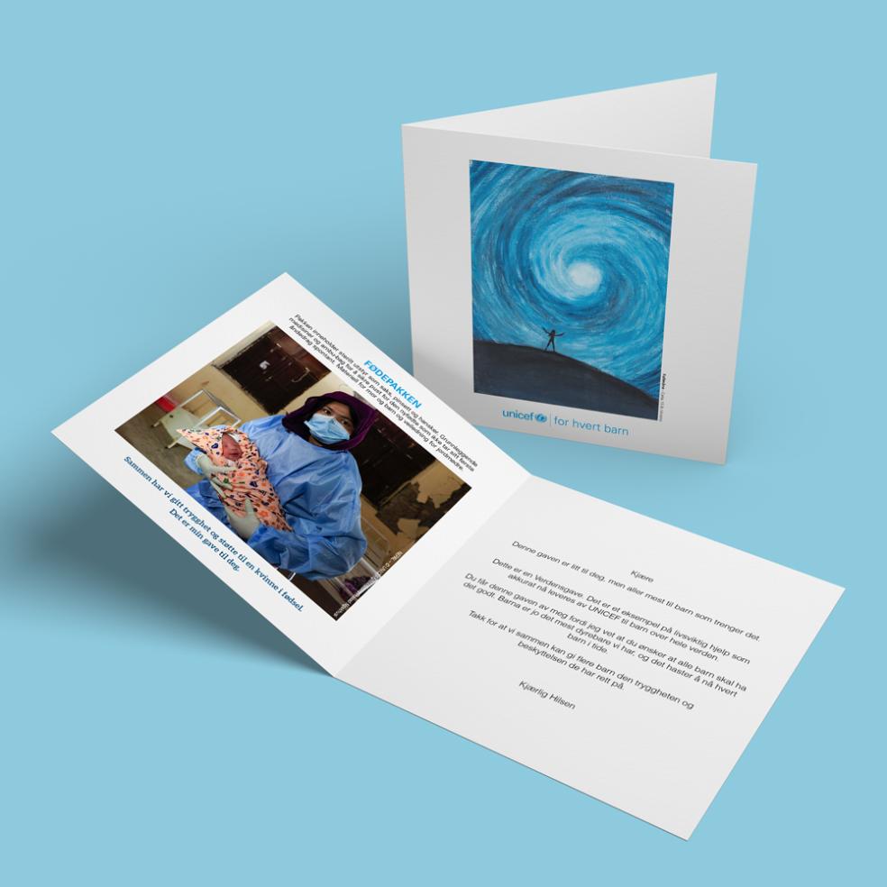 Forhåndsvisning av gavebeviset.