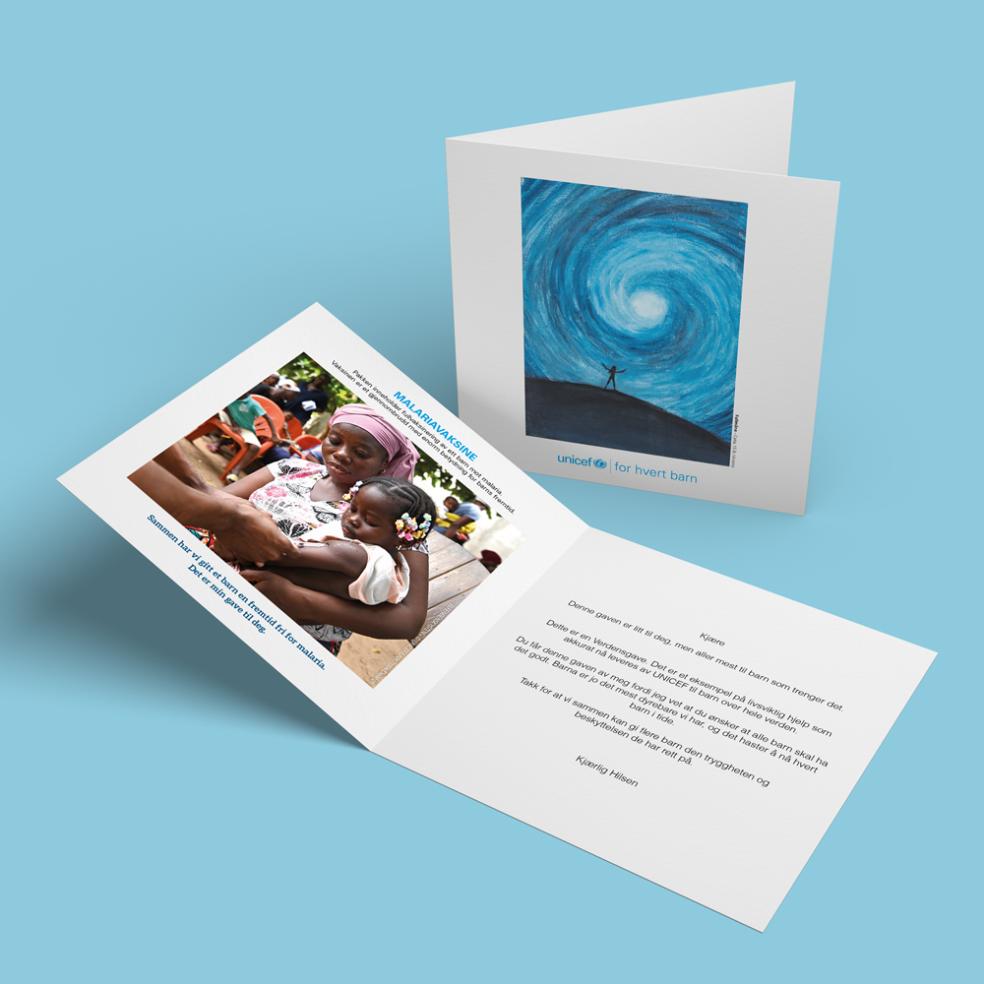 Forhåndsvisning av gavebeviset.