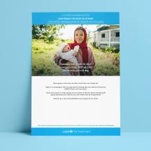 Digitalt gavebevis, startpakke til mor og nyfødt