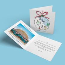 Fysisk gavebevis, stort telt