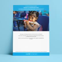 Nødmat til underernærte barn gavebevis bedrift stor 2025